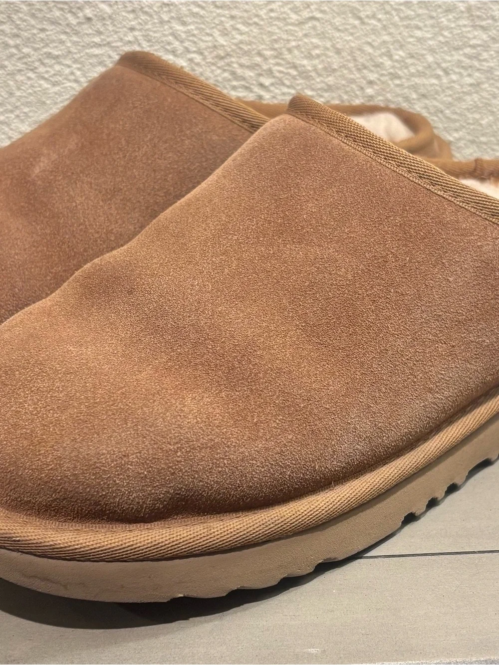 UGG suede upper